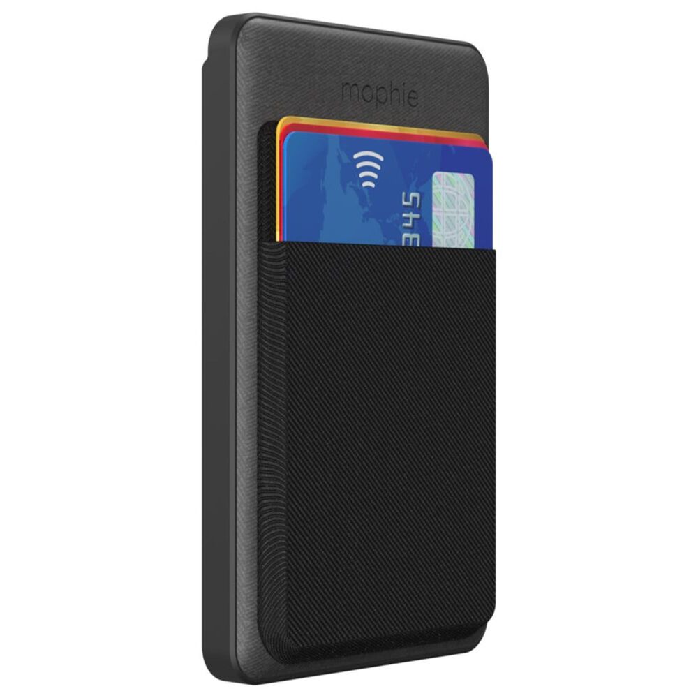 Mophie Snap Plus MagSafe Juice Pack Mini Wallet Wireless Charging Power Bank in Black, , large