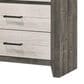 Crown Mark Rhett 5-Piece Queen Platform Bedroom Set in Gray and White, , large