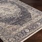 Surya Festival 10" x 14" Black, Charcoal, Medium Gray, Taupe and Cream Area Rug, , large