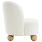Furniture of America Velra Accent Chair in White, , large