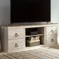 Ashley Willowton 60" TV Stand in Whitewash, , large
