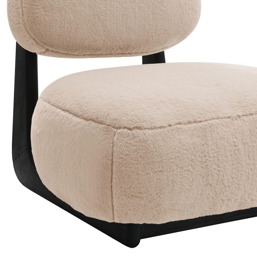 Coaster Duffie Accent Armless Chair in Camel, , large