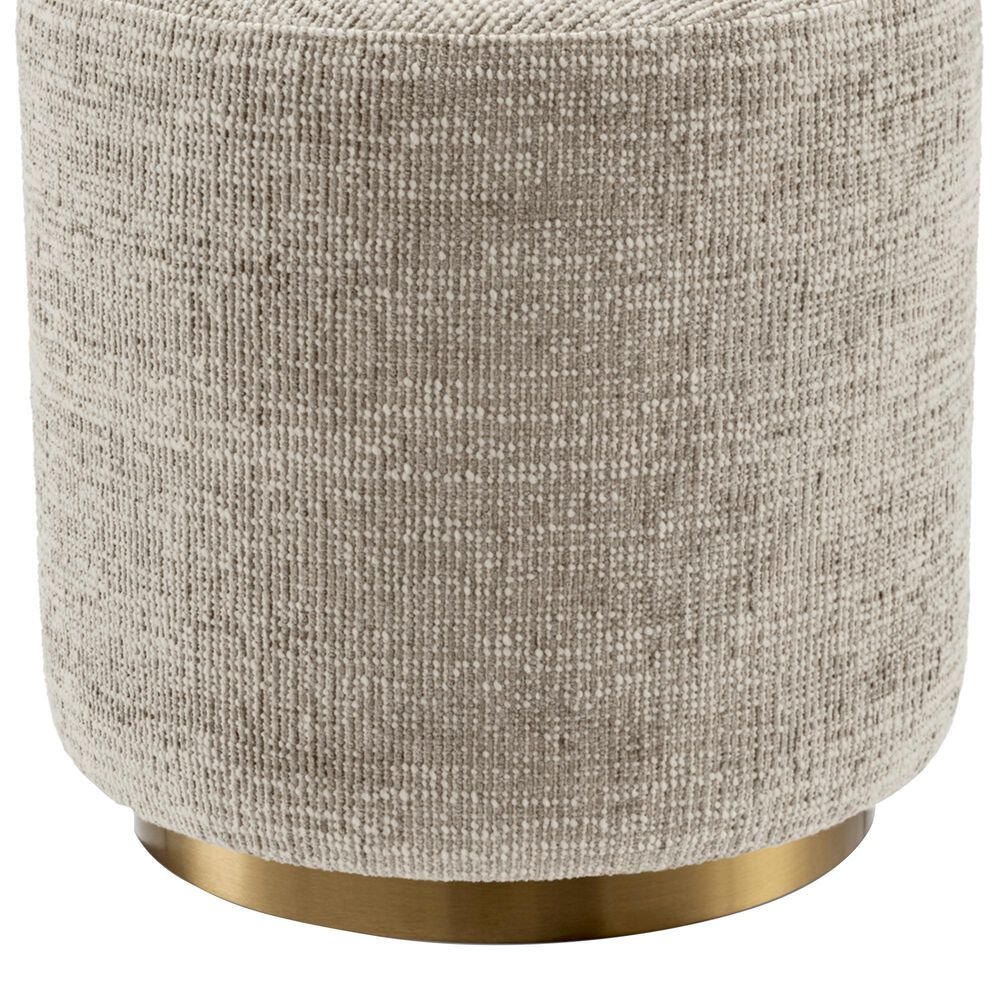 Eichholtz Greer Swivel Counter Stool in Brushed Brass, , large