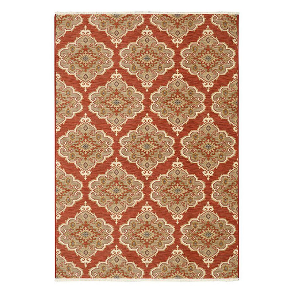 Karastan Manifesto Cadenza 38861 2'1" x 7'8" Rosewood Runner, , large
