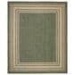 Nourison Horizon HOZ03 Green 10" x 14" Indoor/Outdoor Area Rug, , large