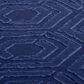 Hallmart Collectibles Shapland 3-Piece Queen Comforter Set in Navy, , large