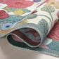 Rifle Paper Co Perennial Garden Party 5"3" x 7"8" Rose and Multicolor Area Rug, , large