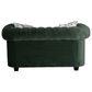 Decor-Rest Furniture Stationary Loveseat in Green, , large