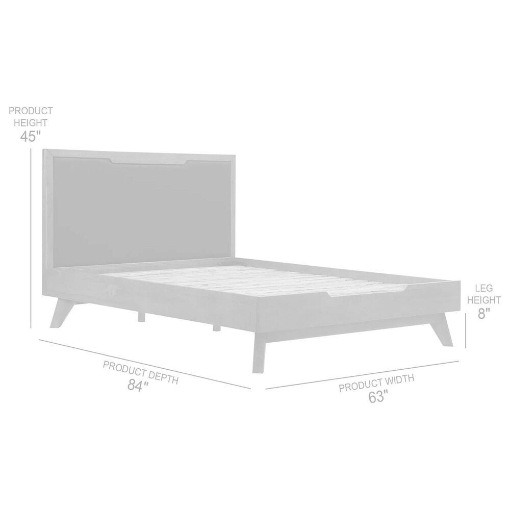 Blue River Astoria Queen Platform Bed in Dark Brown, , large