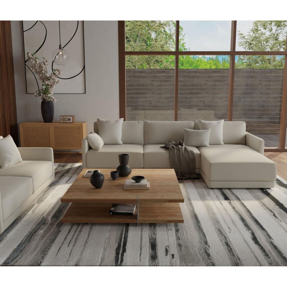 Feizy Micah 8&#39; x 10&#39; Silver Area Rug, , large