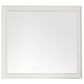 James Martin Bristol 29" Rectangular Mirror in Bright White, , large