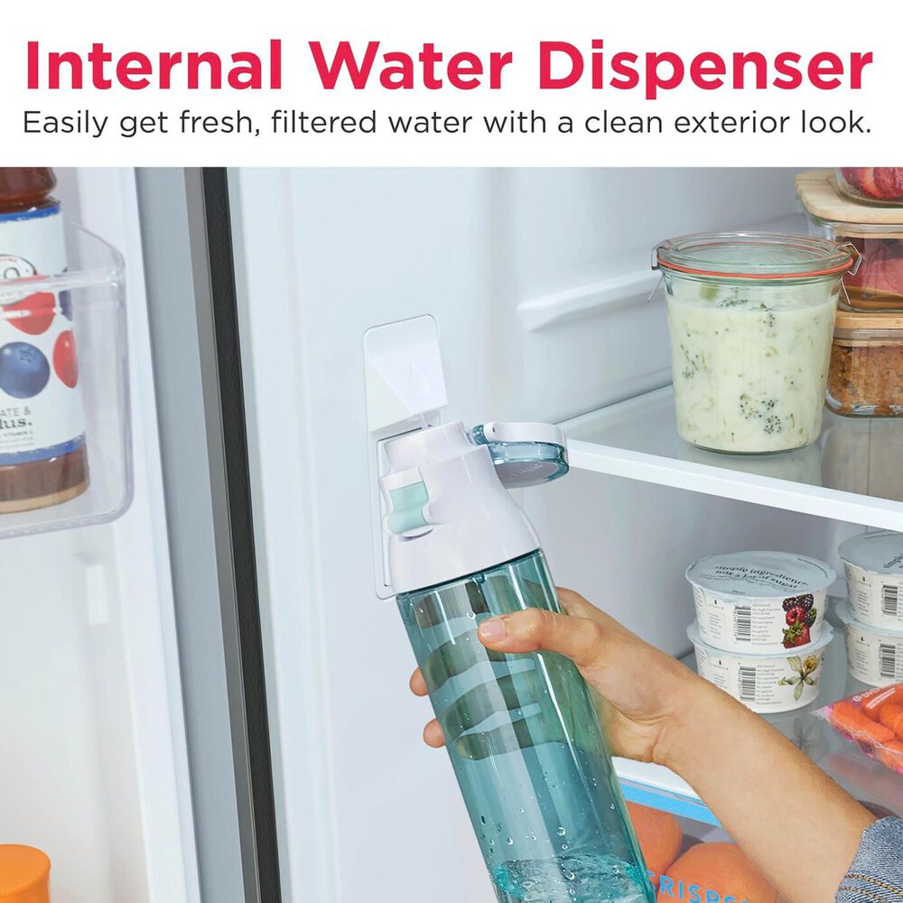 Frigidaire 20 Cu. Ft. Counter-Depth French Door Refrigerator in Fingerprint-Resistant Stainless Steel, , large