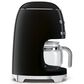 Smeg 47.34 Oz Drip Coffee Maker in Black and Polished Chrome, , large