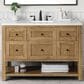 James Martin Vanities Breckenridge 48" Single Bathroom Vanity in Light Natural Oak with 3 cm Lime Delight Quartz Top and Rectangular Sink, , large