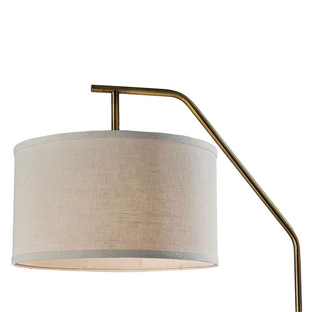 Adesso Max Floor Lamp in Antique Brass, , large