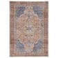 Feizy Percy 9"2" x 12" Rust and Blue Area Rug, , large