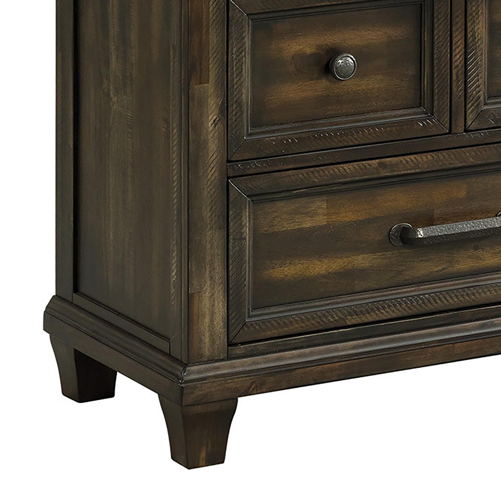 Mayberry Hill Mccoy Dresser and Mirror in Charcoal