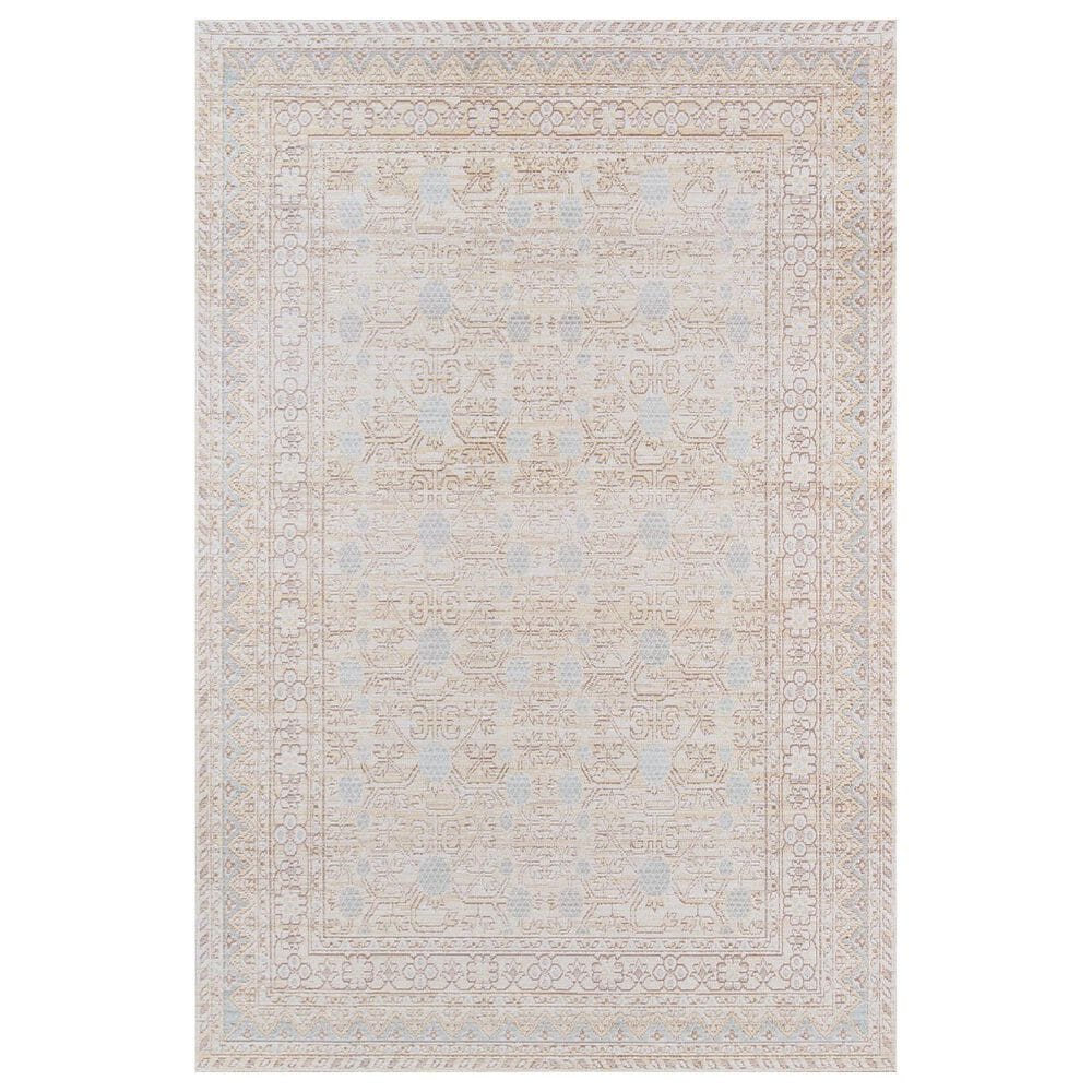 Momeni Isabella ISA-3 2" x 3" Blue Area Rug, , large