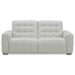 Interlochen Puffer Power Loveseat in Istria Pearl, , large
