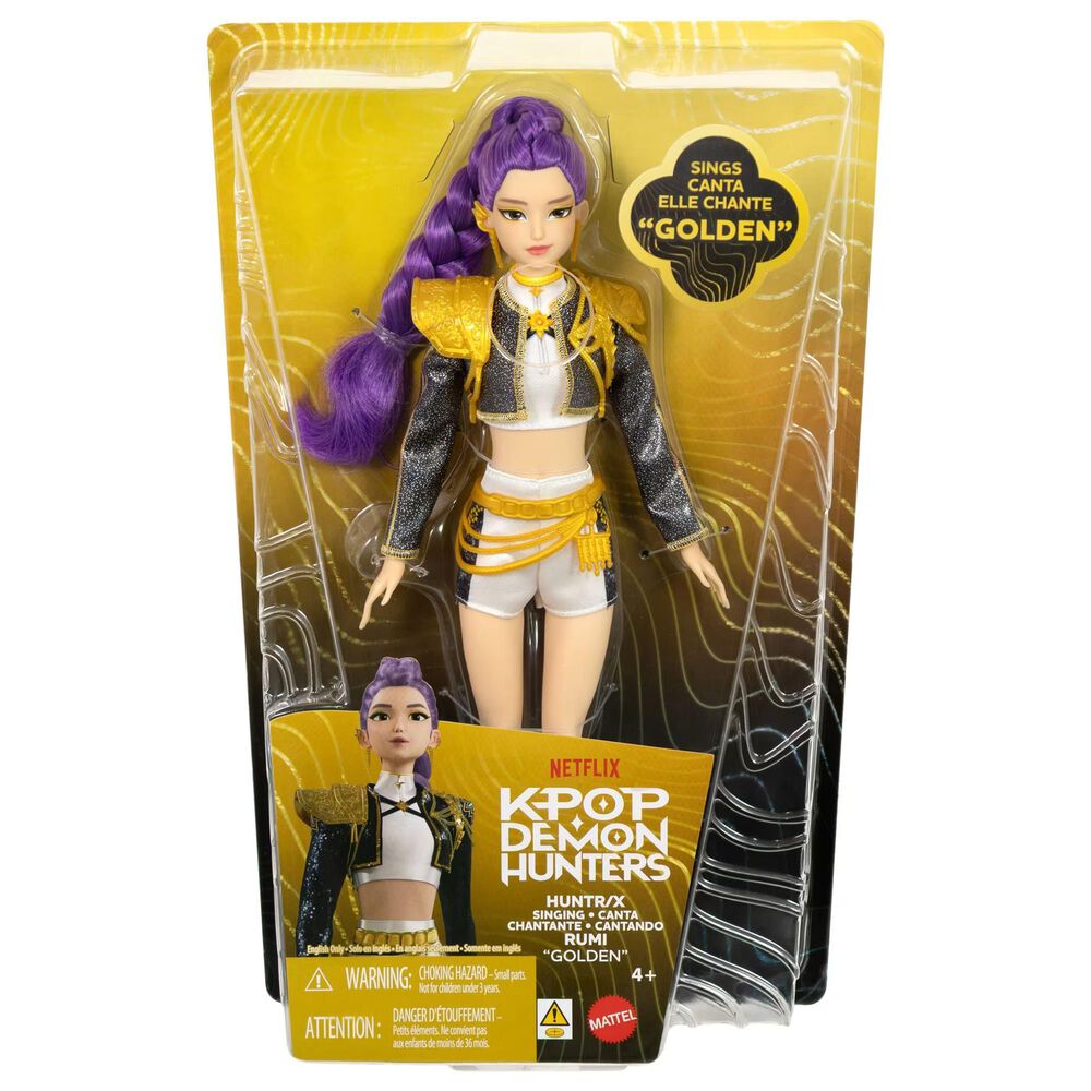 Kpop Demon Hunter Rumi "Golden" Singing Fashion Doll, , large