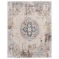 Surya Laila 10" x 14" Orange, Teal, Sage, Gray, Cream and Saffron Area Rug, , large
