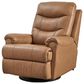 Kelsey Nosal Flynwood Manual Swivel Glider Recliner in Butternut, , large