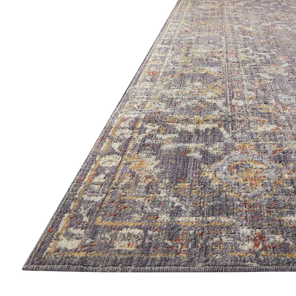 Chris Loves Julia x Loloi Rosemarie 2&#39;7&quot; x 4&#39; Graphite and Multicolor Area Rug, , large