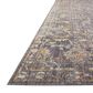Chris Loves Julia x Loloi Rosemarie 2"7" x 4" Graphite and Multicolor Area Rug, , large