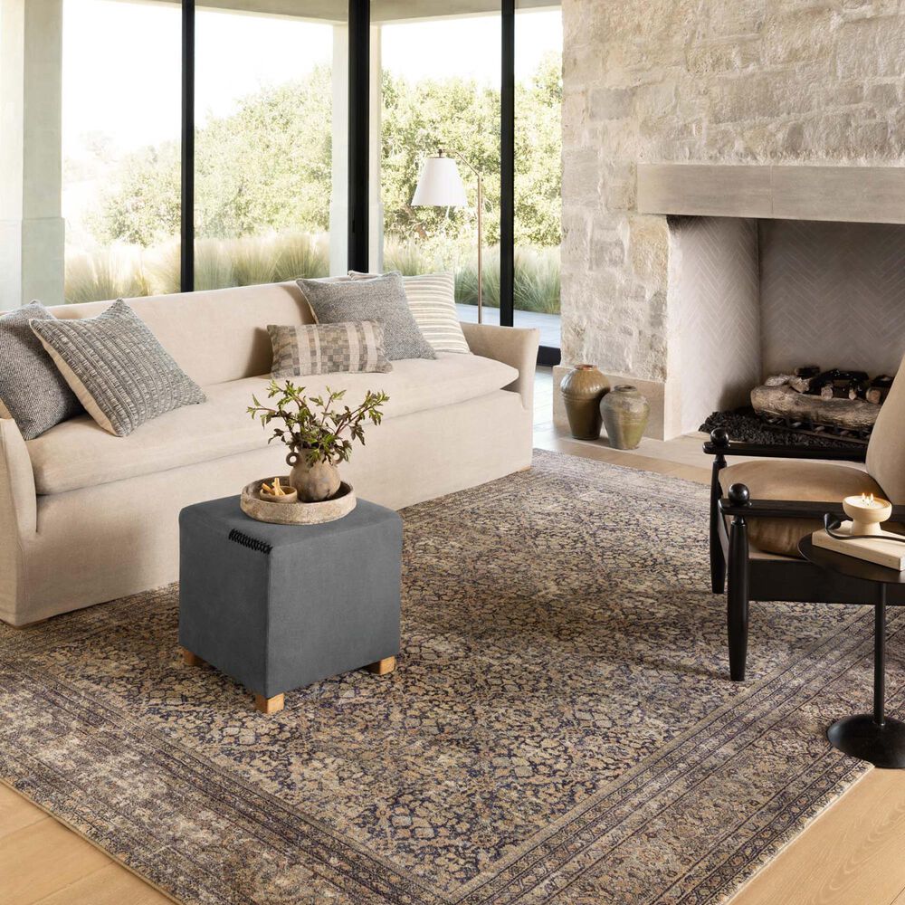 Amber Lewis x Loloi Morgan 3&#39;6&quot; x 5&#39;6&quot; Denim and Multicolor Area Rug, , large