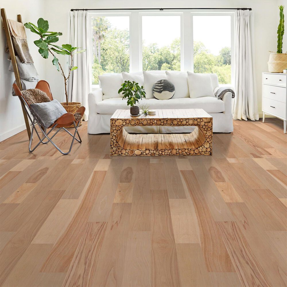 Shaw Classic Natural Hickory 5" Engineered Hardwood, , large