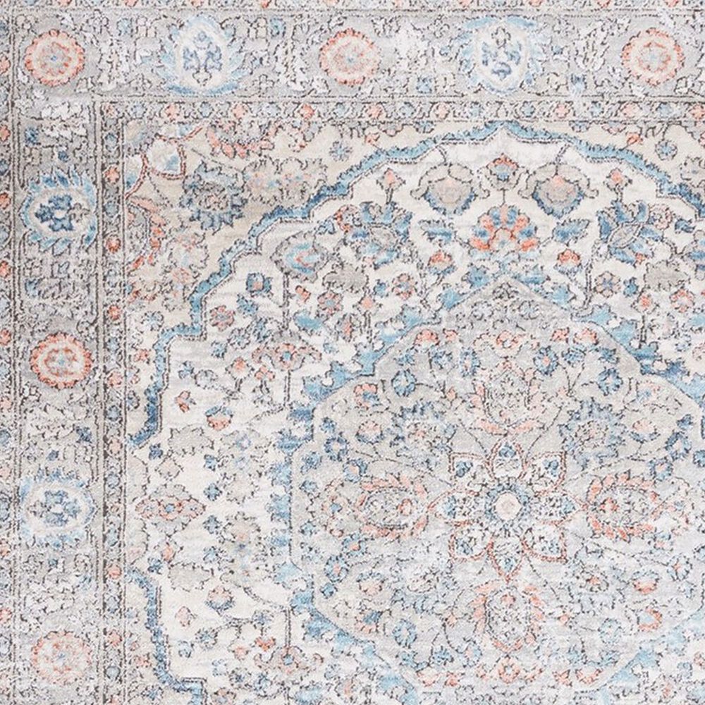 Safavieh Oregon ORE813 2&#39;2&quot; x 8&#39; Grey and Blue Runner, , large