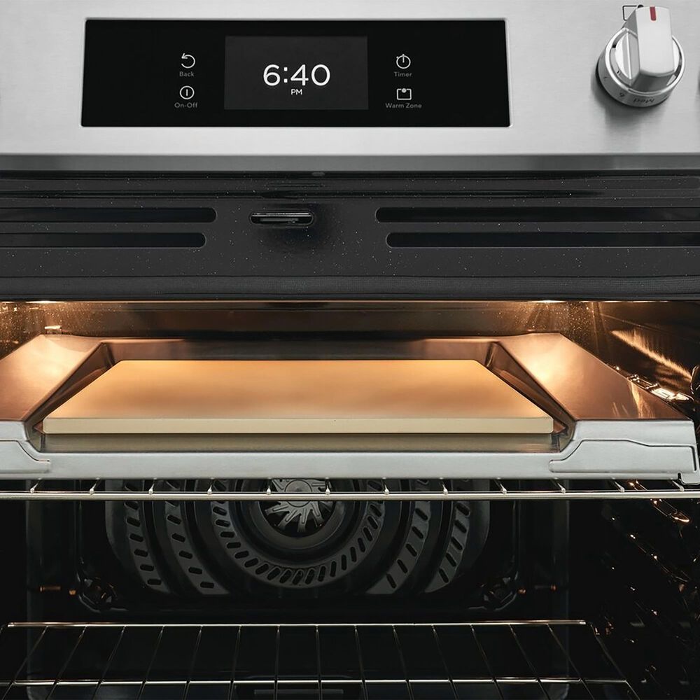 Frigidaire Gallery 2-Piece Kitchen Package with 6.2 Cu. Ft. Electric Range and 30" Over-The-Range Microwave in Stainless Steel, , large