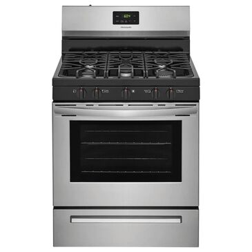 Frigidaire 30"" 5 Oval Burners Gas Range in Stainless Steel, , large