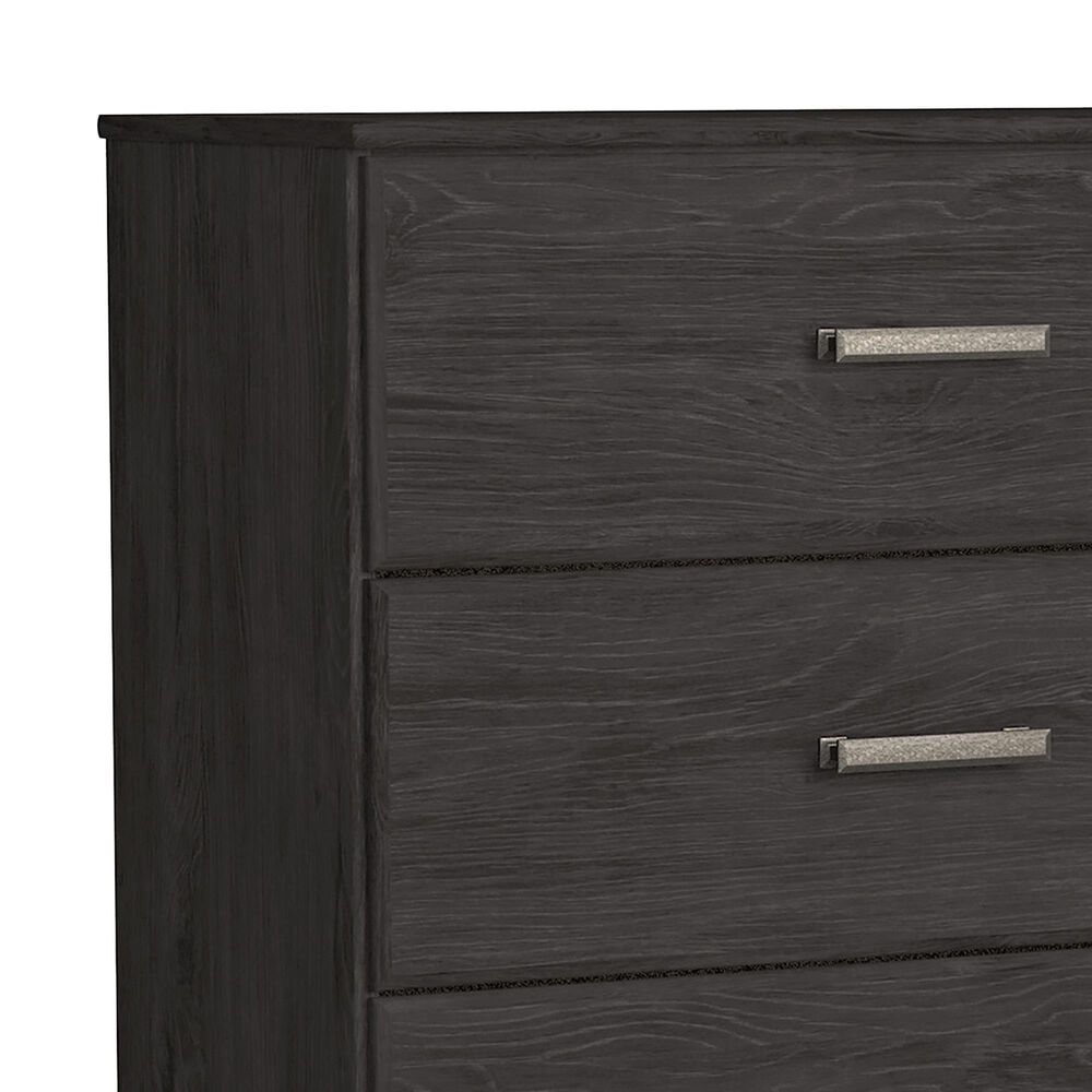 Signature Design by Ashley Belachime 6 Drawer Dresser in Dark Charcoal