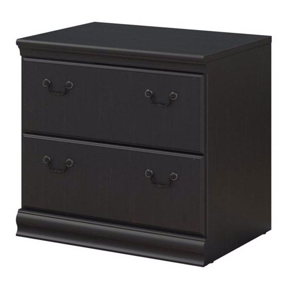 Bush Birmingham Lateral File Cabinet in Antique Black, , large
