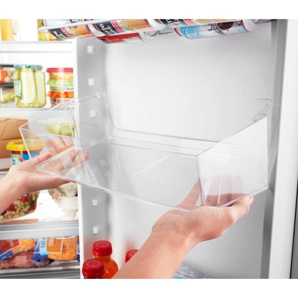 Whirlpool 24.6 Cu. Ft. 36&quot; Wide Side-by-Side Refrigerator in White, , large