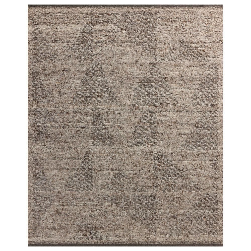 Amber Lewis x Loloi Suki 11"6" x 15" Graphite and Bark Area Rug, , large