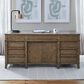 Liberty Furniture Carolina Park Junior Executive Desk in Amber Brown, , large