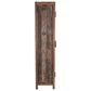 Home Trends & Design Steampunk Cabinet in Brown and Gunmetal, , large