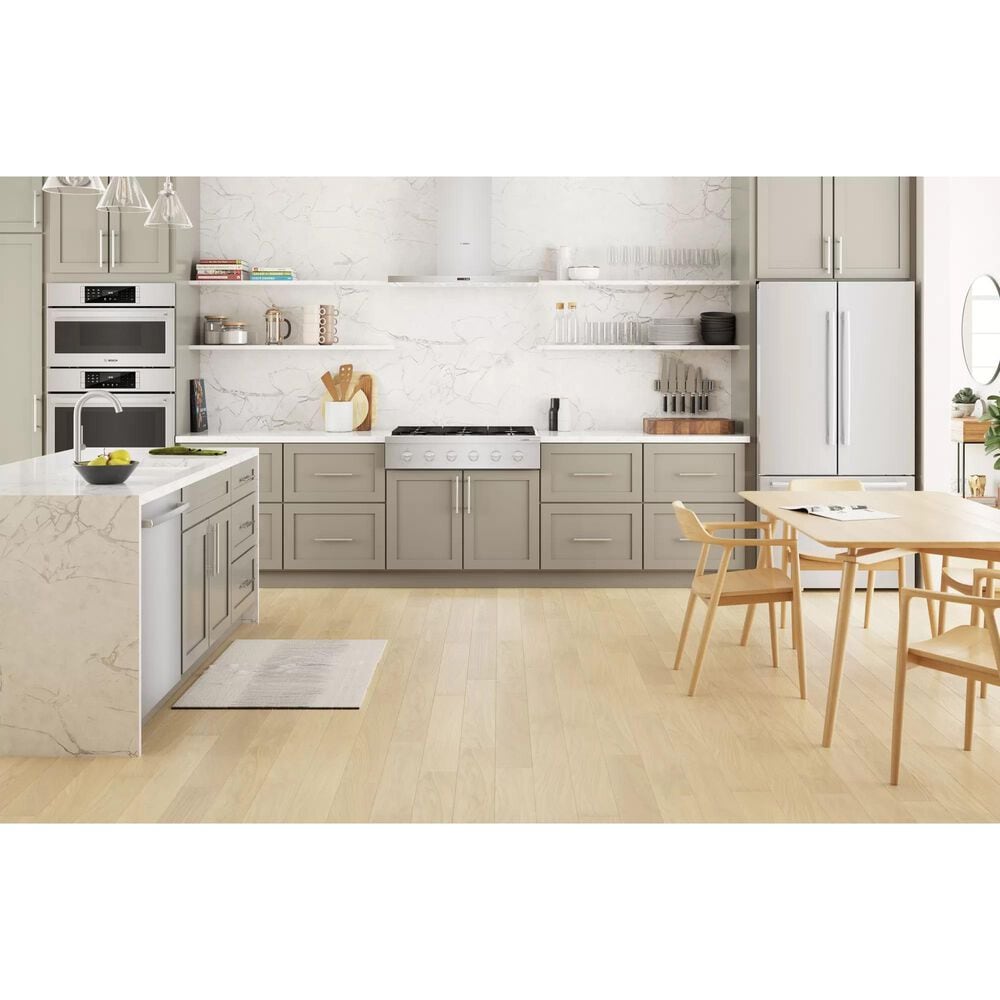 Bosch 36&quot; Gas Cooktop with 6 Burners in Stainless Steel, , large