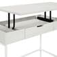 OSP Home Contempo Sit-To-Stand Adjustable Height Desk in White Oak, , large