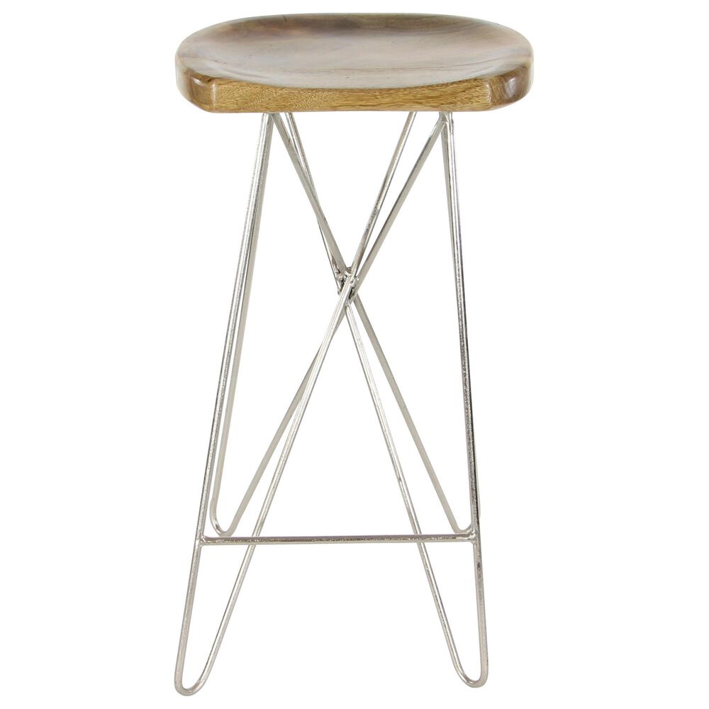 Maple and Jade 30" Barstool in Light Brown, , large