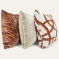 D.V.Kap Inc Grated 24" x 24" Throw Pillow in Copper Coin, , large