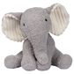 Lambs and Ivy Jungle Adventure Plush Elephant Stuffed Animal in Gray, , large