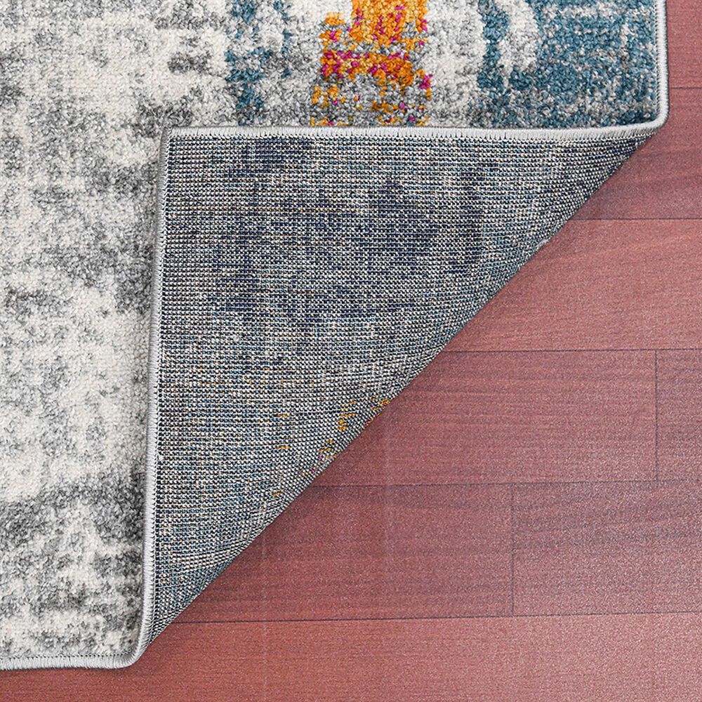 Amer Rugs Montana 2&#39; x 3&#39; Orange and Blue Area Rug, , large