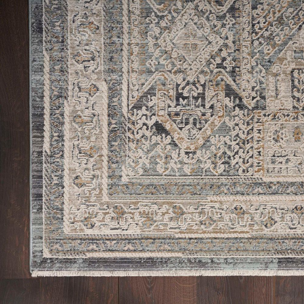 Nourison Lynx 12&#39; x 15&#39;9&quot; Ivory and Charcoal Area Rug, , large