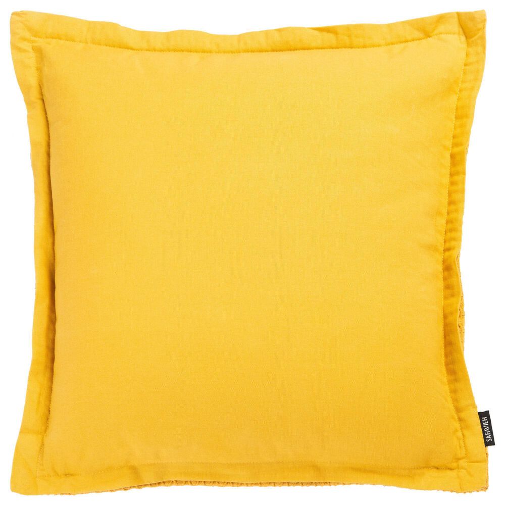 Safavieh Lucina 18&quot; Pillow in Yellow, , large