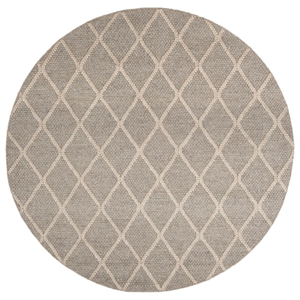 Safavieh Natura Transitional 6" Round Grey Area Rug, , large
