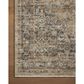 Loloi Heritage 9" x 12" Sage and Navy Area Rug, , large