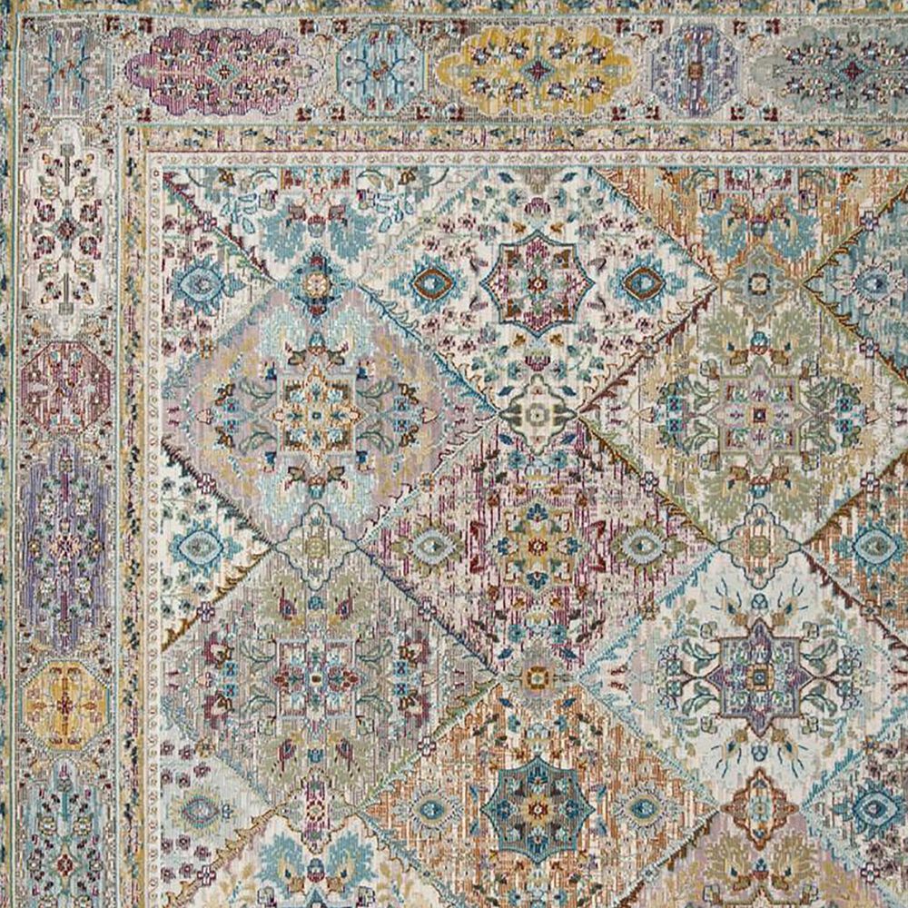 Safavieh Aria ARA127C 2&#39; x 8&#39; Cream and Multicolor Runner, , large